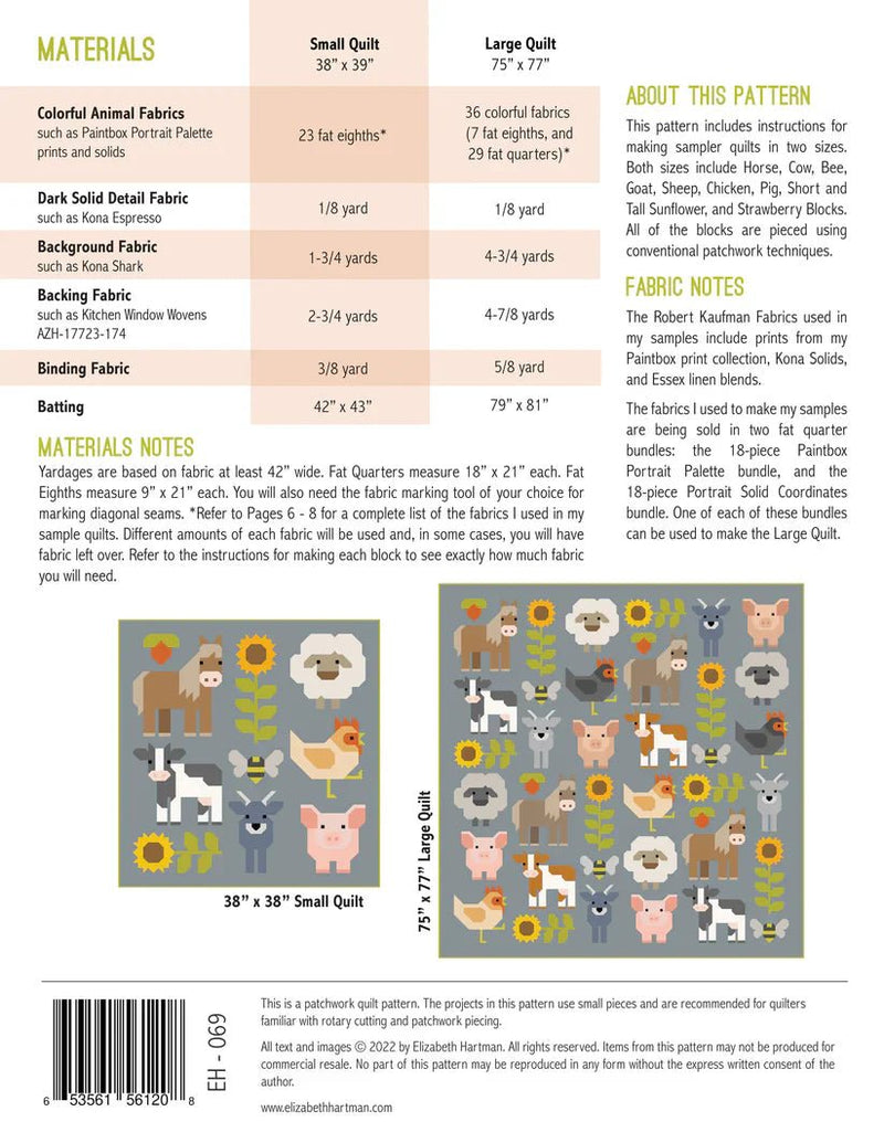 Fab Farm Quilt Pattern - Woven Modern Fabric Gallery