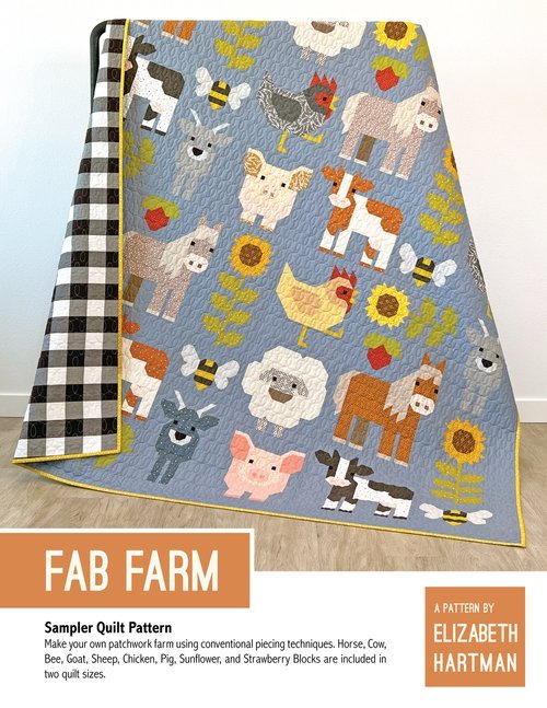 Fab Farm Quilt Pattern - Woven Modern Fabric Gallery
