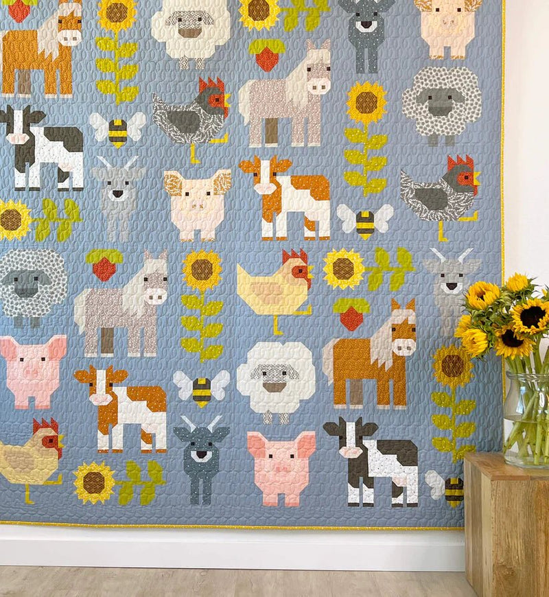 Fab Farm Quilt Pattern - Woven Modern Fabric Gallery