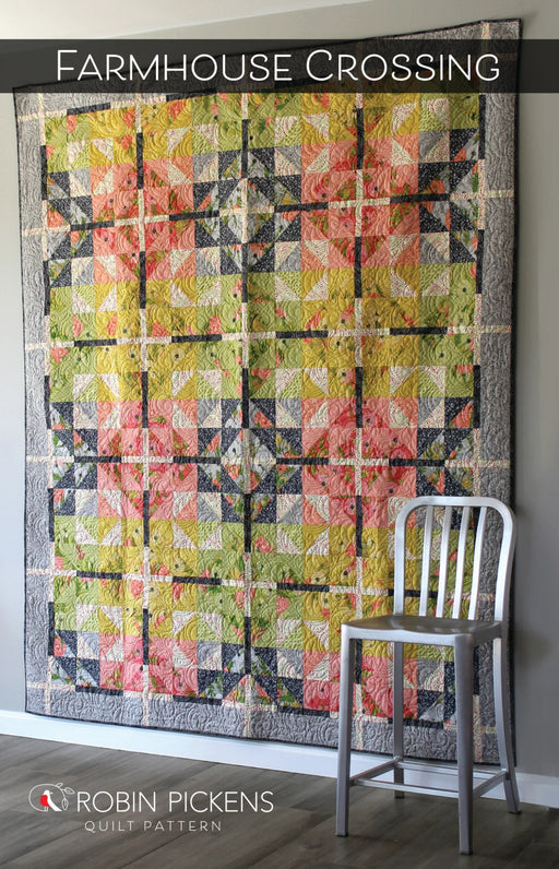 Farmhouse Crossing Pattern - Woven Modern Fabric Gallery