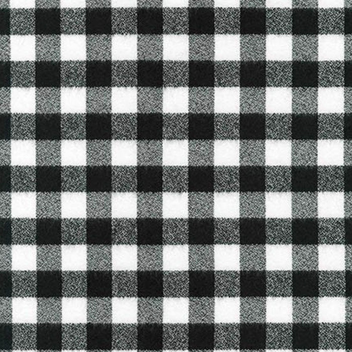 Flannel Black 10" Charm - Woven Modern Fabric Gallery