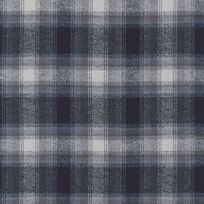 Flannel Black 10" Charm - Woven Modern Fabric Gallery