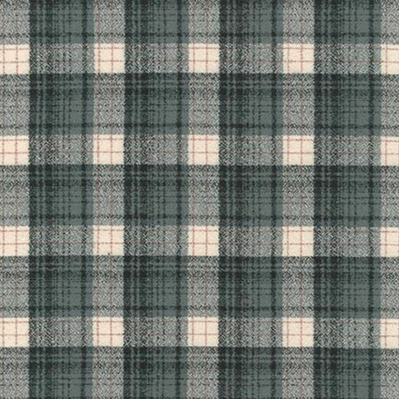 Flannel Black 10" Charm - Woven Modern Fabric Gallery