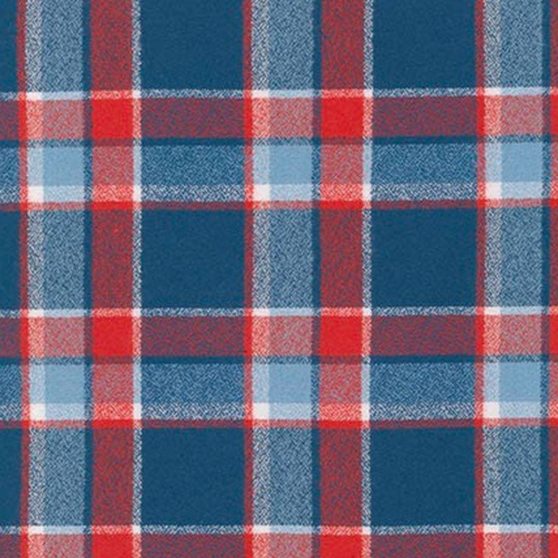 Flannel Blue 10" Charm - Woven Modern Fabric Gallery