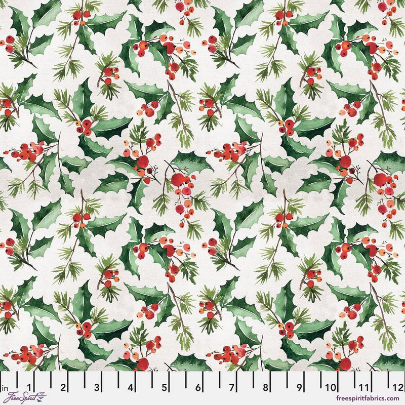 Flannel Jolly Holly - Woven Modern Fabric Gallery