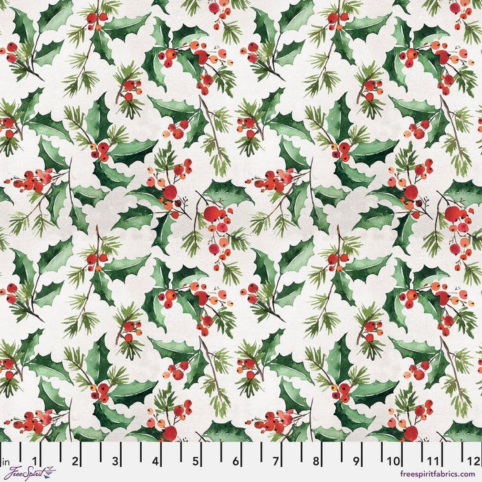 Flannel Jolly Holly - Woven Modern Fabric Gallery