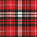 Flannel Red 10" Charm - Woven Modern Fabric Gallery