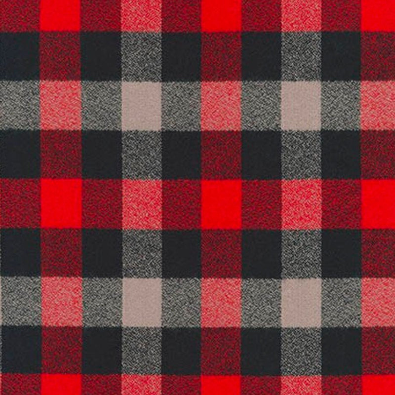 Flannel Red 10" Charm - Woven Modern Fabric Gallery