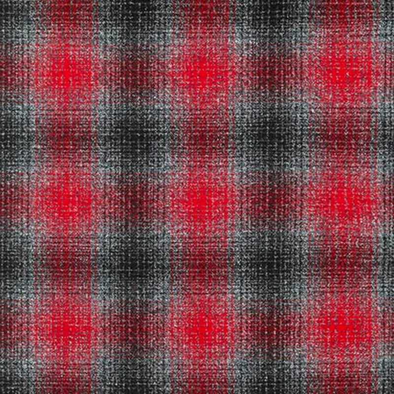 Flannel Red 10" Charm - Woven Modern Fabric Gallery
