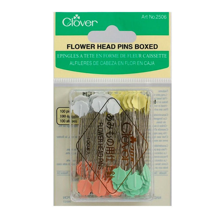 Flower Head Pins 100 pcs - Woven Modern Fabric Gallery