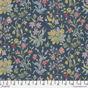 Flowers by May Navy - Woven Modern Fabric Gallery