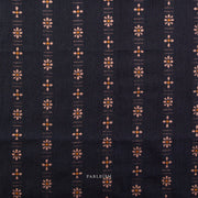 Forest Forage Daisies Black - Woven Modern Fabric Gallery