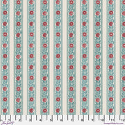 Morris & Co. Fruit Stripe Plum fabric - Woven Modern Fabric Gallery