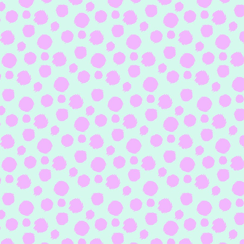 Fur Ball Tecnomint - Woven Modern Fabric Gallery