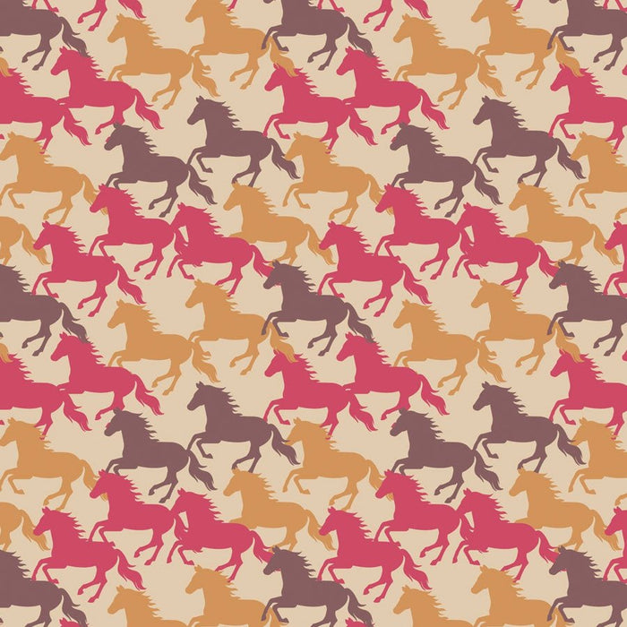 Gallop Red - Woven Modern Fabric Gallery