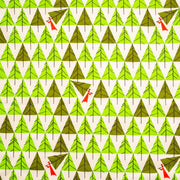 Geo Trees Knit - Woven Modern Fabric Gallery