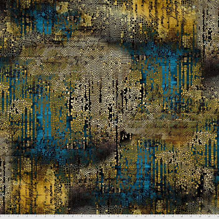 Gilded Mosaic - Woven Modern Fabric Gallery