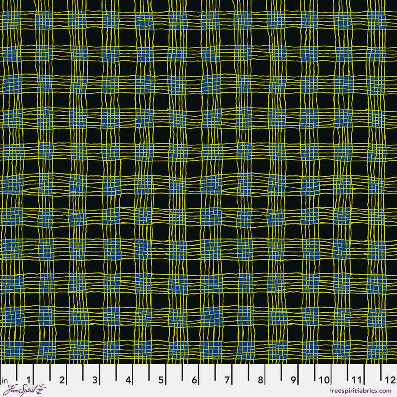 Gingham Black - Woven Modern Fabric Gallery