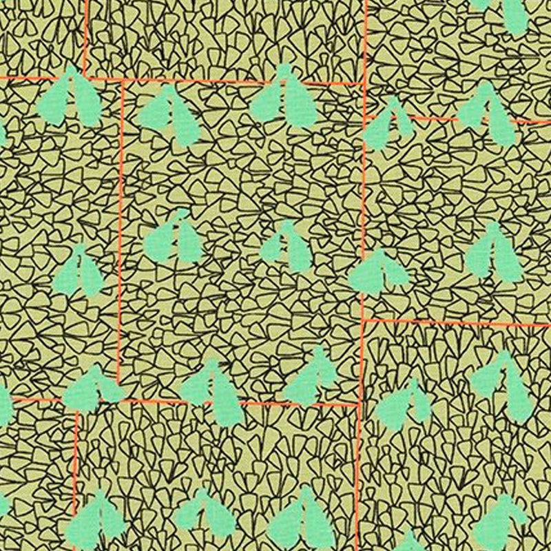 Gleaned Eucalyptus - Woven Modern Fabric Gallery