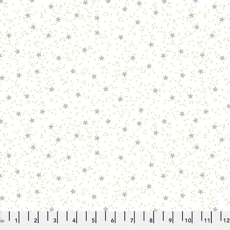 Glimmer White - Woven Modern Fabric Gallery