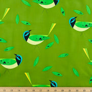 Green Jay - Woven Modern Fabric Gallery