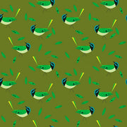 Green Jay - Woven Modern Fabric Gallery