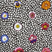 Guinea Flower White - Woven Modern Fabric Gallery