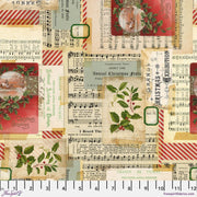 Holiday Collage Multi - Woven Modern Fabric Gallery