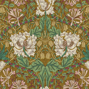 Morris & Co. Honeysuckle & Tulip Gold fabric- Woven Modern Fabric Gallery