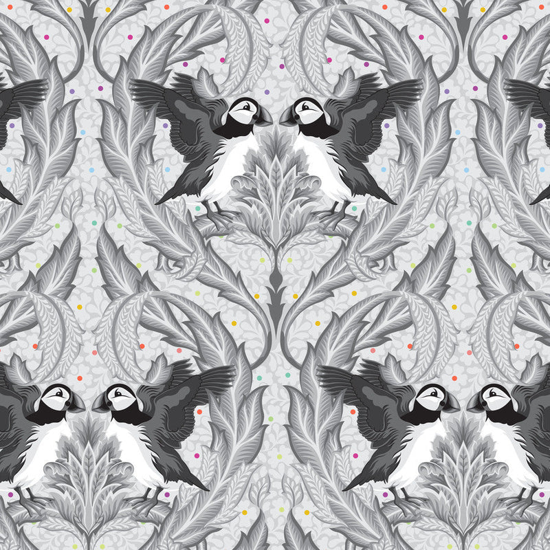 Huffin & Puffin Whisper - Woven Modern Fabric Gallery