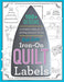 Iron on Quilt Labels - Woven Modern Fabric Gallery