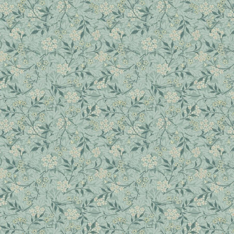 Jasmine Aqua - Woven Modern Fabric Gallery