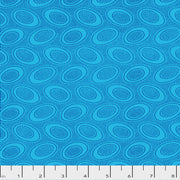 Kaffe Collective Aboriginal Dot Turquoise - Woven Modern Fabric Gallery