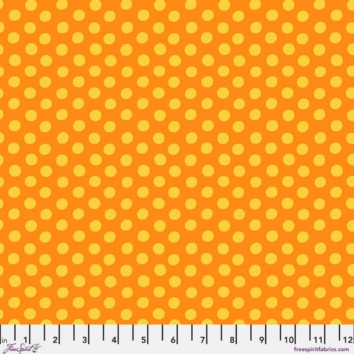 Kaffe Collective Spot Mango fabric - Woven Modern Fabric Gallery