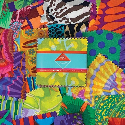 Kaffe Fassett Collective Mini Charm 2.5" - Woven Modern Fabric Gallery