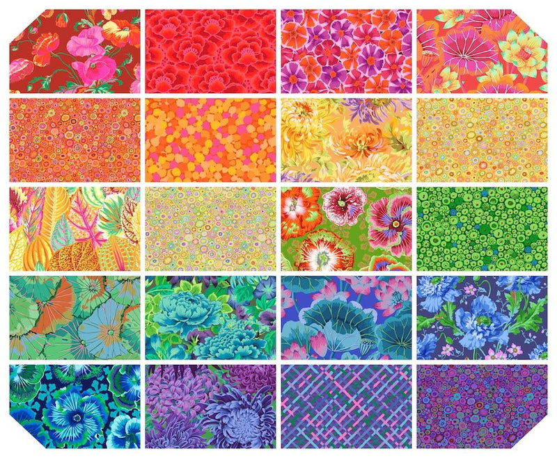 Kaffe Fassett Fat Quarter Bundle Spectrum - Woven Modern Fabric Gallery