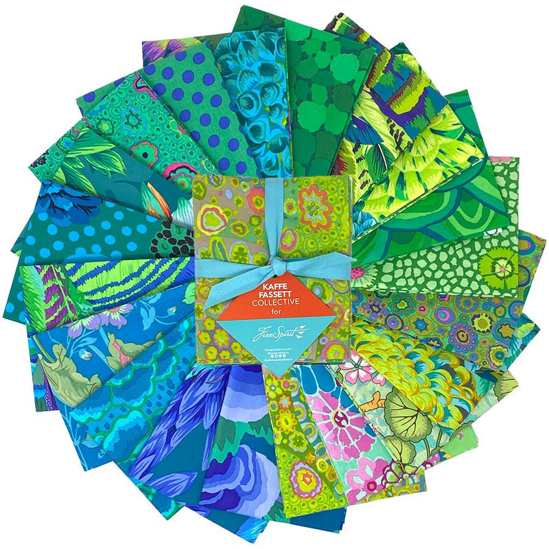 Kaffe Fassett Fat Quarter Bundle Tidal - Woven Modern Fabric Gallery