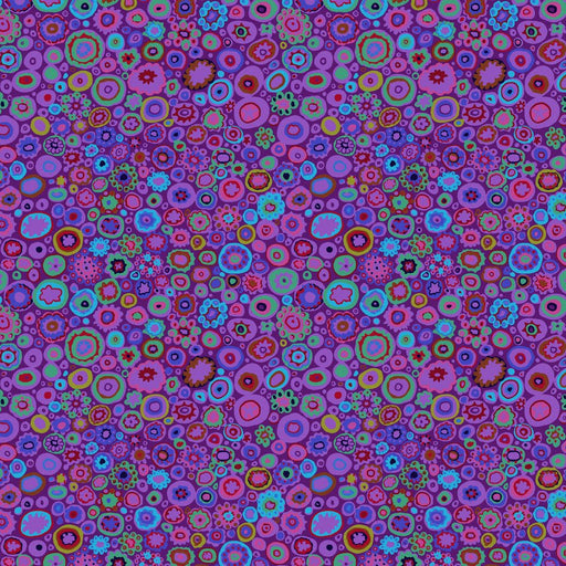 Kaffe Fassett Paperweight Purple Quilt Backing - Woven Modern Fabric Gallery