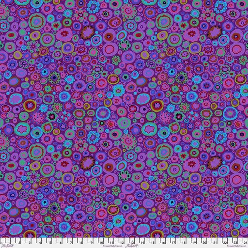Kaffe Fassett Paperweight Purple Quilt Backing - Woven Modern Fabric Gallery