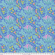 Kaffe X Morris Artichoke Blue - Woven Modern Fabric Gallery
