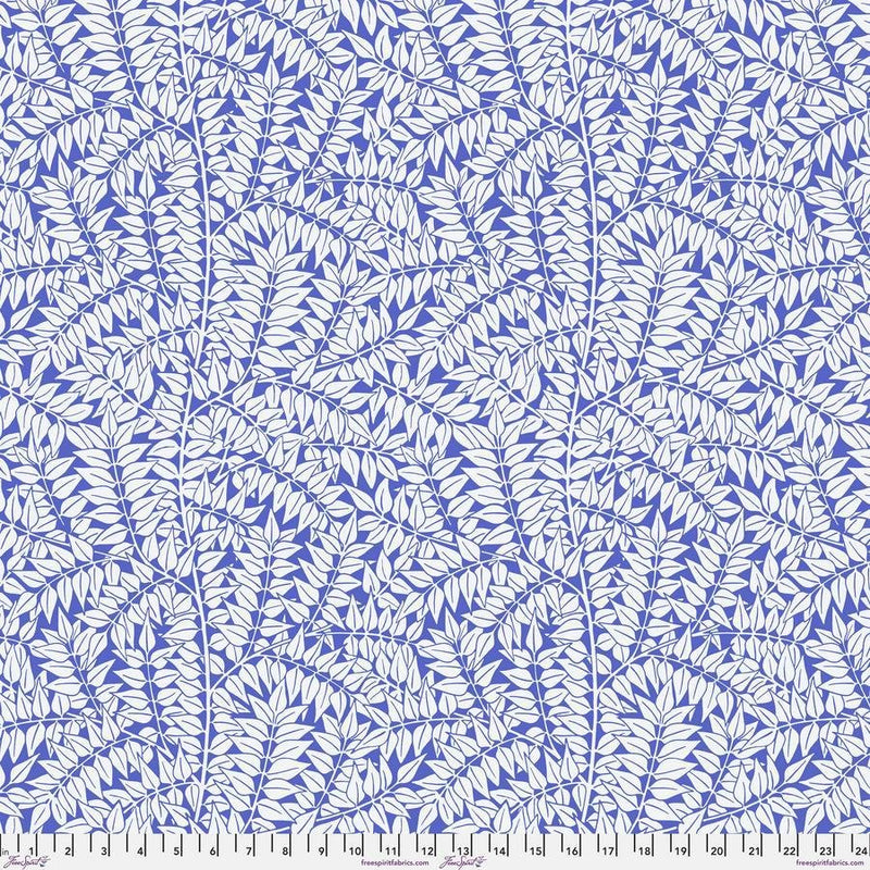 Kaffe X Morris Branches Blue - Woven Modern Fabric Gallery