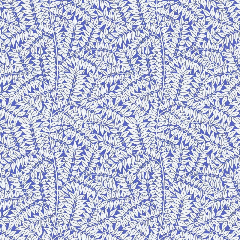 Kaffe X Morris Branches Blue - Woven Modern Fabric Gallery