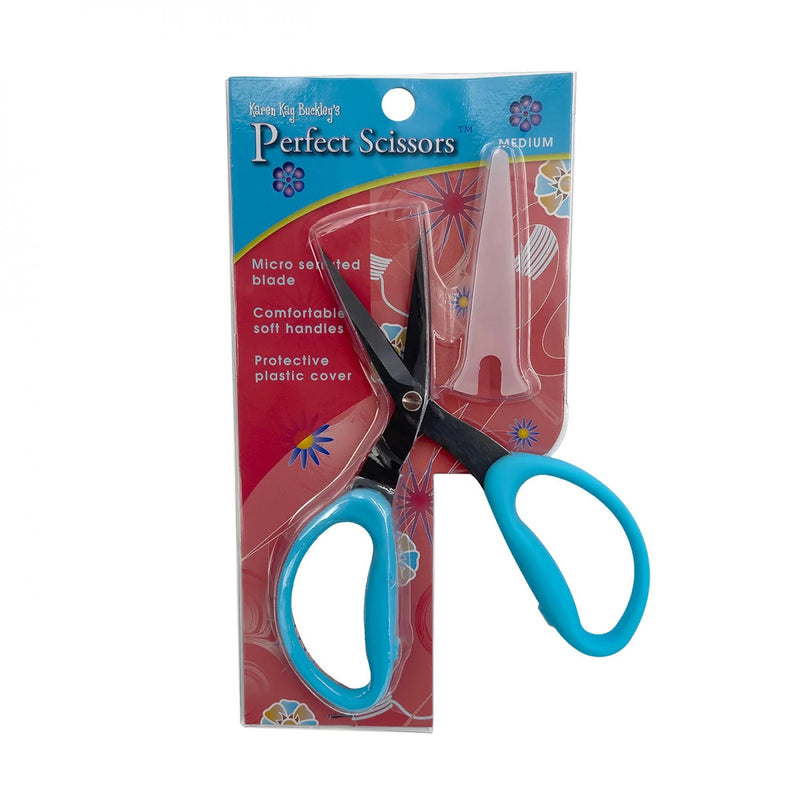 Karen Kay Buckley Scissors Med Serrated 6" - Woven Modern Fabric Gallery