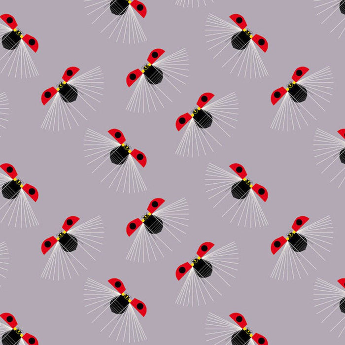 Ladybug Flight - Woven Modern Fabric Gallery