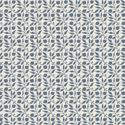 Large Rosehip Slate - Woven Modern Fabric Gallery