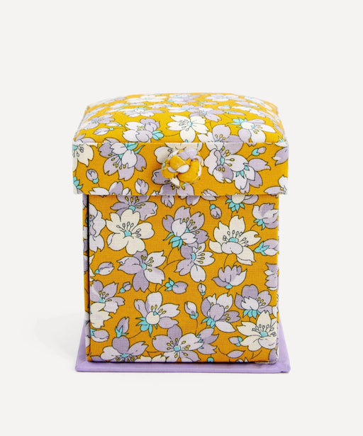 Liberty Victorian Sewing Box Anemone Charm - Woven Modern Fabric Gallery