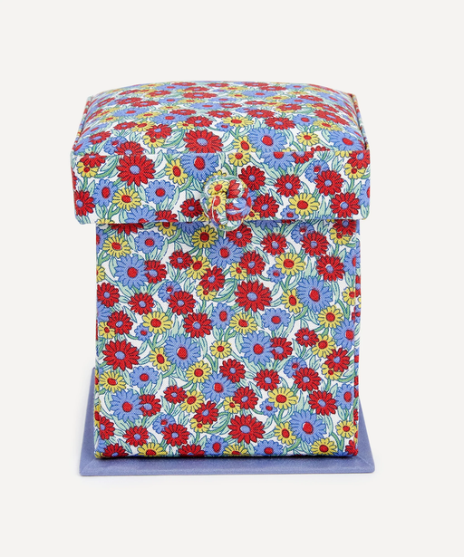 Liberty Victorian Sewing Box Marguerite Meadow - Woven Modern Fabric Gallery