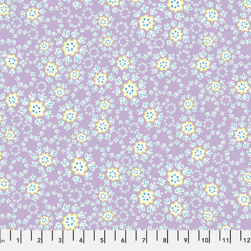 Little Frills Lavender - Woven Modern Fabric Gallery