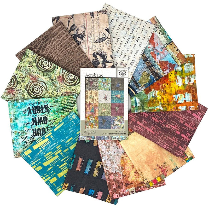 Live Out Loud & Eclectic Elements Spark Pack Acrobatic - Woven Modern Fabric Gallery