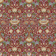 Lodden Crimson - Woven Modern Fabric Gallery